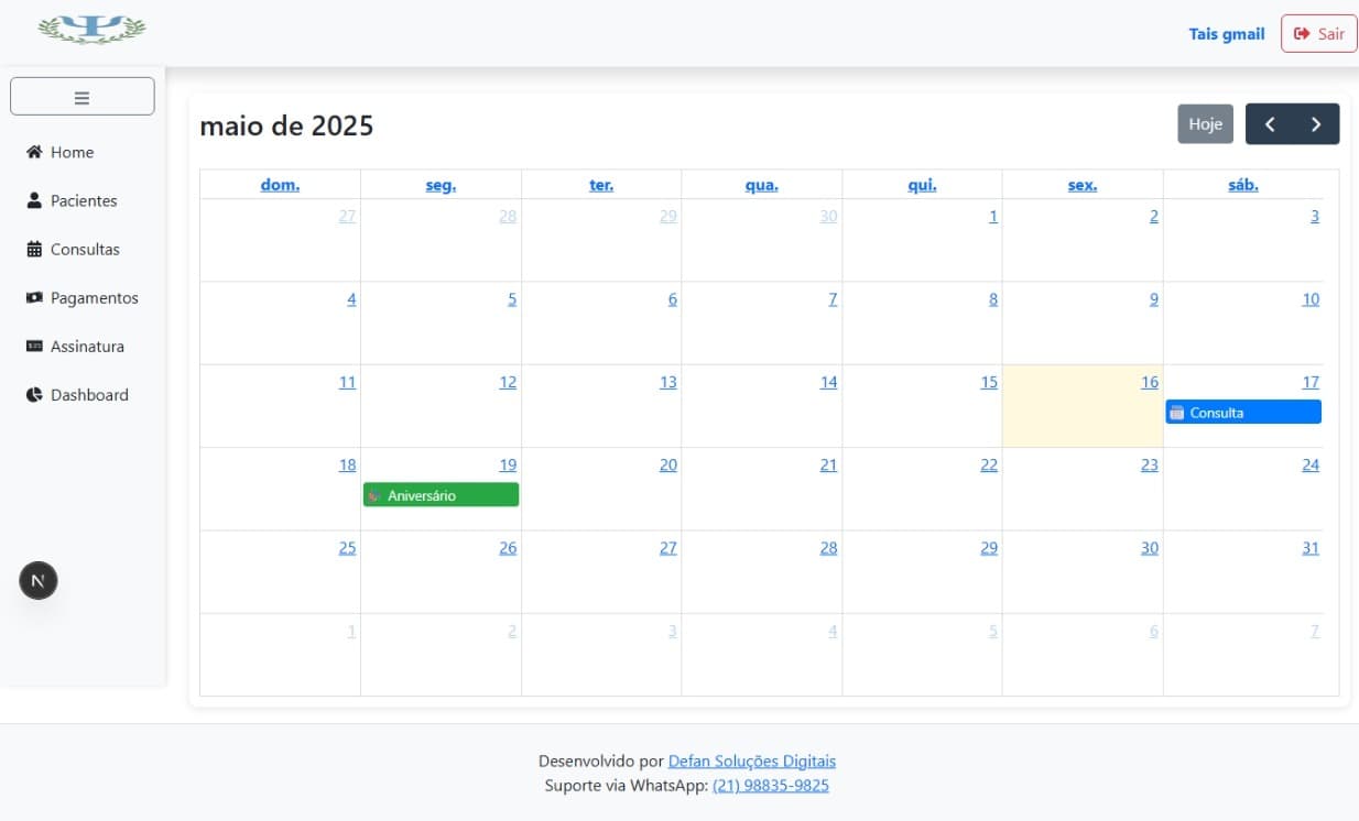 🗓️ Agenda Integrada
